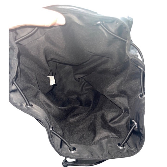 CALIA By Carrie Underwood Black Drawstring Nylon Backpack - Picture 5 of 10